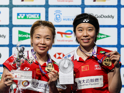 BWF World Championships 2021 winner, Chen Qingchen and Jia Yifan